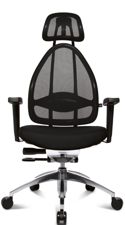 silla para oficina negra